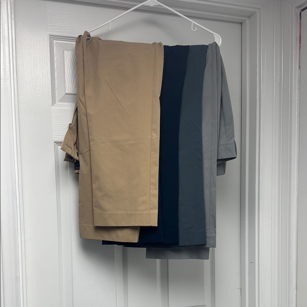 J. Crew Men's Dress Pants - Tan, Navy, Gray